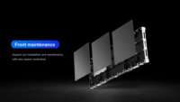 Écran LED d'extérieur étanche couleur haute qualité pour affichage vidéo, luminosité 20000 Nits, garantie 5 ans, idéal pour la restauration