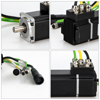 Moteur servo étanche NEMA6 400W, encodeur à valeur absolue intégré basse tension, protection IP65, moteur servo CC intégré