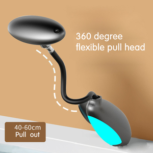 Grifo Mezclador de Lavabo de Baño con Sensor Táctil, Diseño Moderno, Luz Ambiental LED Digital, Núcleo de Válvula de Cerámica, un Solo Orificio - Product Image 5