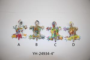 Figura Decorativa de Pared de Lagarto Gecko de Poliresina con Impresión por Transferencia de Agua, <span class=keywords><strong>Mosaico</strong></span> de <span class=keywords><strong>Barcelona</strong></span>, España, Recuerdo, 5 Pulgadas - Product Image 3