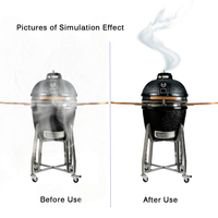 Joint anti-adhésif en silicone, pour fumeurs, ruban d'arrosage pour couvercle de barbecue, remplacement de matériel résistant à la chaleur