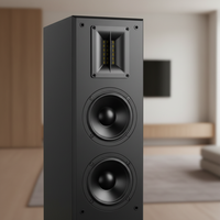 Haut-parleur planaire à diaphragme plat Hi-Fi, unité de tweeter pleine gamme, transducteur audio pour équipement audio