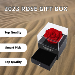 AYOYO Scatola per Gioielli a Forma di Rosa, Decorazione Romantica per la Casa, <span class=keywords><strong>Regalo</strong></span> di <span class=keywords><strong>San</strong></span> <span class=keywords><strong>Valentino</strong></span> per Amiche, Scatola per Gioielli Personalizzabile - Product Image 5
