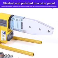 Machine à souder les tuyaux PPR à affichage numérique, soudeuse à fusion par emboîtement à chaud 1500W pour la réparation de tuyaux d'eau de 20-63 mm