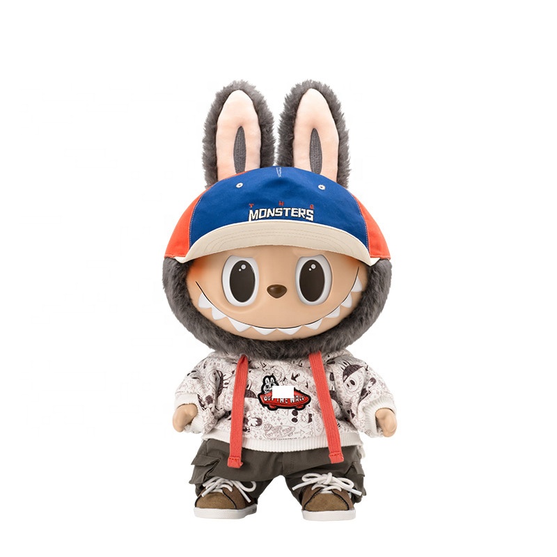 【LABUBU】⭐️ジモモ 白色⭐️【38cm】 New Arrival Presale 38cm Zimomo The Monster Labubu Diy Big