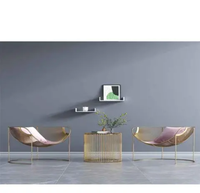Tables et chaises de balcon en fer forgé pour hôtels, ensemble table ronde et chaises pour le thé