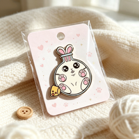Broche en métal personnalisée en forme de lapin de dessin animé, accessoire de mode pour sac, épingles de revers en émail, artisanat métallique