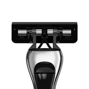 <span class=keywords><strong>Rasoir</strong></span> à raser pour <span class=keywords><strong>homme</strong></span> conçu avec 3 lames, ensemble de rasage avec cartouche à <span class=keywords><strong>dos</strong></span> ouvert, système de <span class=keywords><strong>rasoir</strong></span> en métal - Product Image 2