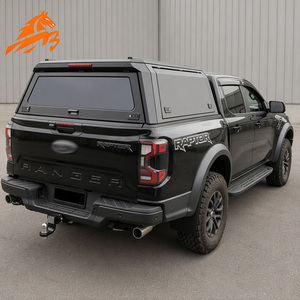 หลังคาอลูมิเนียมสำหรับรถกระบะ ฮาร์ดท็อป 4x4 สำหรับ Honda Ridgeline Camper Shell 2025 Ram 1500 5.<span class=keywords><strong>7</strong></span> Bed Topper 2024 Tacoma Bed Cap - Product Image 1