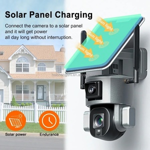 Niview 12X Optical Zoom 8MP 4G Sim Solar WiFi Dual Lens 4K IP <b>Camera</b> WiFi Outdoor Security <b>Camera</b> PTZ Auto Tracking CCTV <b>Camera</b> - Product Image 3