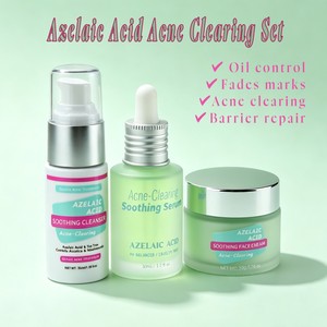 Set de Crema y Suero para Atenuar Marcas de Acné con Ácido Azelaico y Niacinamida: Reduce Manchas Rojas y Oscuras, Unifica el Tono |   Directo de Fábrica - Product Image 1