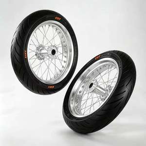 Kit de Ruedas y Neumáticos Supermoto LBX Light Bee X de 17 Pulgadas para Llantas Surron Silver 17 X 1.60 <span class=keywords><strong>Delantera</strong></span> 17 X 2.15 Trasera para Motocicleta Eléctrica Todoterreno - Product Image 6