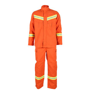 Traje de Bombero Ignífugo Xk-20-896 Naranja, Traje de Emergencia para Invierno y Verano con Certificados de Prueba - Product Image 2