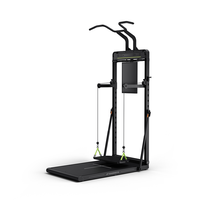 INNODIGYM L11 Smith Machine, équipement de musculation multifonctionnel réglable avec câbles, construction en acier au carbone, 1500W pour la musculation ABS
