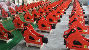 최저가 1-60 톤 굴삭기 미니 유압 해머 미니 굴삭기 차단기 코어 모터 구성 요소가있는 해머 - Product Image 4