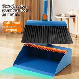 Juego de <span class=keywords><strong>Escoba</strong></span> <span class=keywords><strong>y</strong></span> Recogedor, <span class=keywords><strong>Escoba</strong></span> para el Hogar, Limpiador, Antiadherente, <span class=keywords><strong>Plegable</strong></span>, Artefacto para Barrer, <span class=keywords><strong>Pala</strong></span> para Basura - Product Image 3