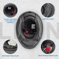 ECE approuvé sécurité personnalité adulte équitation casque sans fil moto accessoires casque