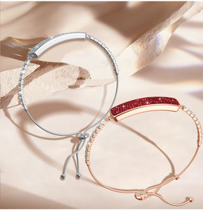 Vòng đeo tay thông minh cho phụ nữ/cô gái, thiết kế sang trọng với màu Kim Cương Vòng đeo tay cho quà tặng, sức khỏe tập thể dục Tracker 24/7 Heart Rate/HRV - Product Image 3