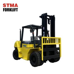 รถยกดีเซล8โทน stma พร้อมความสูงของเสารถยกสำหรับงานหนักรถยก8000กก. - Product Image 3