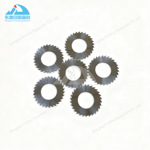 Pièces d'impression 1 pièce Couteau à rainurer 30 dents 35x18x1mm 3050.8950.4 pour machine de reliure Muller <span class=keywords><strong>Martini</strong></span> Fraiseuse BBA-4-8950 - Product Image 1