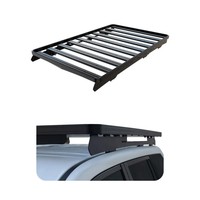 Pour Toyota Land Cruiser Prado LC150 Kit de galerie de toit en aluminium Plus acier 4x4 tout-terrain/SUV accessoires extérieurs corps porte-bagages