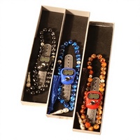 Nouveau Kit de Compteurs Mini Anneaux pour Cadeaux Islamiques, Compteur de Doigts Tasbih en Plastique Multicolore, Vente en Gros, Ensemble Cadeau Ramadan