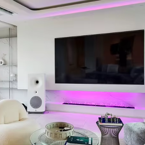 75 इंच इनडोर लिविंग रूम होम डेकोर इलेक्ट्रिक लौ 3 डी भाप पानी फायरप्लेस मल्टी रंग लौ रिमोट कंट्रोल वाष्प फायरप्लेस - Product Image 3