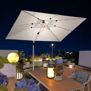 Superventas Roma gran patio paraguas impermeable doble toldo voladizo sombrilla muebles de exterior <span class=keywords><strong>para</strong></span> patio - Product Image 1