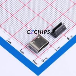 TYPEC-251Y-ARP6L73 USB Connector SMD Connector ( Connector Type: Type-C )( Gender: Female )( Mounting Type: Vertical Mount ) - Product Image 1