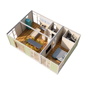 <span class=keywords><strong>Casa</strong></span> mobile su ordinazione del contenitore 3 <span class=keywords><strong>in</strong></span> 1 del piano mobile all'ingrosso prefabbricata del pacchetto piano isolato della <span class=keywords><strong>casa</strong></span> per il clima freddo - Product Image 2