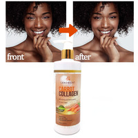 Lotion Corporelle Éclaircissante Noire Intense Effet Bonne Mine, Marque Privée, Faite Main, Hydratante à la Vitamine E et à la Carotte