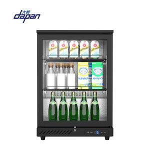 Mini <span class=keywords><strong>Nevera</strong></span> de 110 L para Hotel, Hogar o Restaurante, Refrigerador con Puerta de Vidrio para Exhibición de Cerveza, Mueble Bajo Barra - Product Image 2