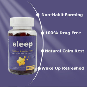 Gomitas para Dormir Bien en Empaque OEM, Suplemento Vegano de Melatonina Sin Azúcar para la Recuperación del Sueño en Adultos, No Apto para Adolescentes - Product Image 2