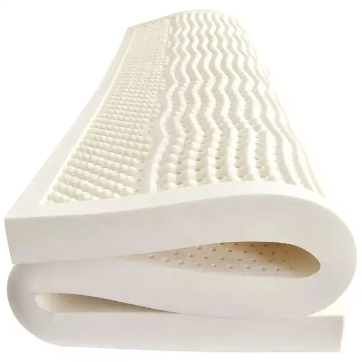 Queen Size 100 verde natura in lattice materasso Dunlop Full Body Silicone massaggio letto Topper materasso per dormire