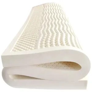 Queen Size 100 verde natura in lattice materasso Dunlop Full Body Silicone massaggio letto Topper materasso per dormire