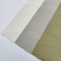 Tissu en cuir PU super doux et fin, sans PFAS, coupe-vent avec doublure tricotée pour vestes et accessoires pour hommes, personnalisable
