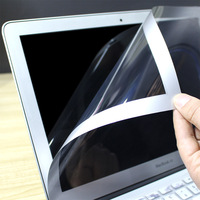 Film protecteur souple transparent HD sans bulles, cadre noir, pour MacBook Pro Retina 13 pouces fin 2012-2015
