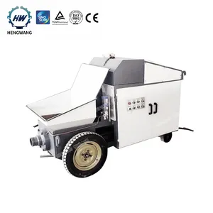 Hengwang HW15-15 콘크리트 펌프 믹서 트럭 휴대용 콘크리트 펌프 미니 콘크리트 펌프 가격