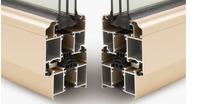 WEI DUN-Arco de alta calidad con recubrimiento de aluminio, marco de aluminio, ventana abatible para apartamento, hotel y construcción comercial