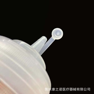 ขวดบีบพลาสติก 500 มล. มีขีดบอกปริมาตร สำหรับบรรจุภัณฑ์อาหาร รูปทรงกระบอก ฝาเกลียว - Product Image 4