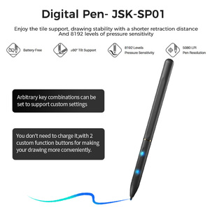 Chuyên Nghiệp 8192 Mức Độ Vẽ Máy Tính Bảng LCD Hiển Thị Kỹ Thuật Số Đồ Họa Bút Máy Tính Bảng Xách Tay Kỹ Thuật Số Máy Tính Bảng Với Pin Miễn Phí Stylus - Product Image 3