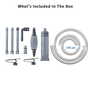 2.0 JUWEI aquaclean เป็นเครื่องมือที่เหมาะสำหรับการทำความสะอาด JUWEI ภายในตัวกรองและวัสดุพื้นดินในตู้ปลาของคุณ - Product Image 6