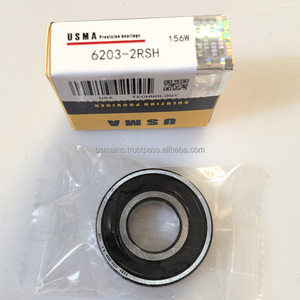 Roulement de moto de haute qualité 6205 2RS 6205 ZZ Roulements à billes à gorge profonde 6205 6205-2RS/C3 Roulement 6205 - Product Image 3