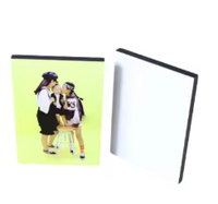 Plaques photo vierges en MDF pour sublimation, cadre photo, 15 mm, blanc brillant, bloc photo vierge en MDF pour sublimation, cadeau promotionnel