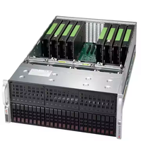 Supermicro AI Server AS-4124GS-TNR rack 4U avec AMD EPYC 7003/7002 double processeur GPU 9004 mémoire de 64 Go stockée AS-4125GS-TNRT