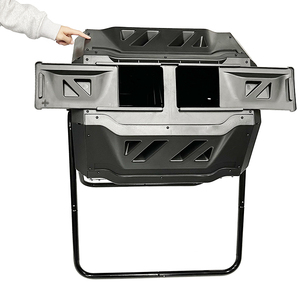 Factory Direct 160L/37Gallon Capacity Garden Tumbling Composter Bin Organic Fertilizer Garden Waste Deciduous Fermentation Bin