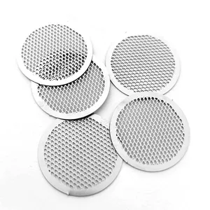 304 316 Micro Hole Stainless Steel Photochemical Etching Perforated Metal Etched Mesh Screens for Filter