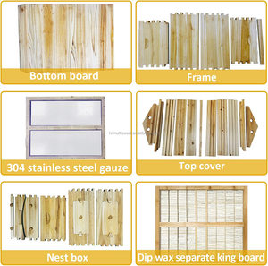 <span class=keywords><strong>Colmena</strong></span> de abejas de flujo automático con revestimiento de cera de abeto chino y 7 cuadros automáticos, equipo de apicultura, herramienta de apicultura - Product Image 6