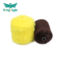 King eagle Soft Hand Feeling Gefärbt Fancy Nerz Feder garn für Pullover