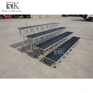 Scène de chorale pour spectacles scolaires, installation rapide, scène pliante surélevée - Product Image 5